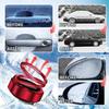 Portable Dynamic Molecular Heater Solar Powered Windshield Defroster Snow Remove Mini Car Perfume Diffuser Molecular Heater