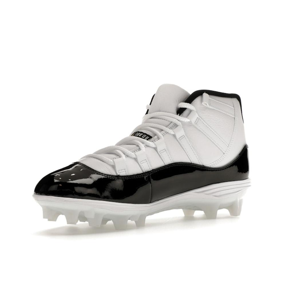 Air Jordan 11 Mid TD Cleat Gratitude Men Sneakers White Black Metallic-Gold FV5374-107