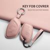 PU Leather Car Key Case Cover Fob For Roewe RX3 RX5 RX8 ERX5 I6 I5 Car Keychain Smart Control Protect Cover Durable Accessories