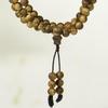 Hainan Yingge Green Qinan Agarwood Buddhist Beads Bracelet - Unisex Style, Five Fen Chen Beads, Free SF Express Shipping