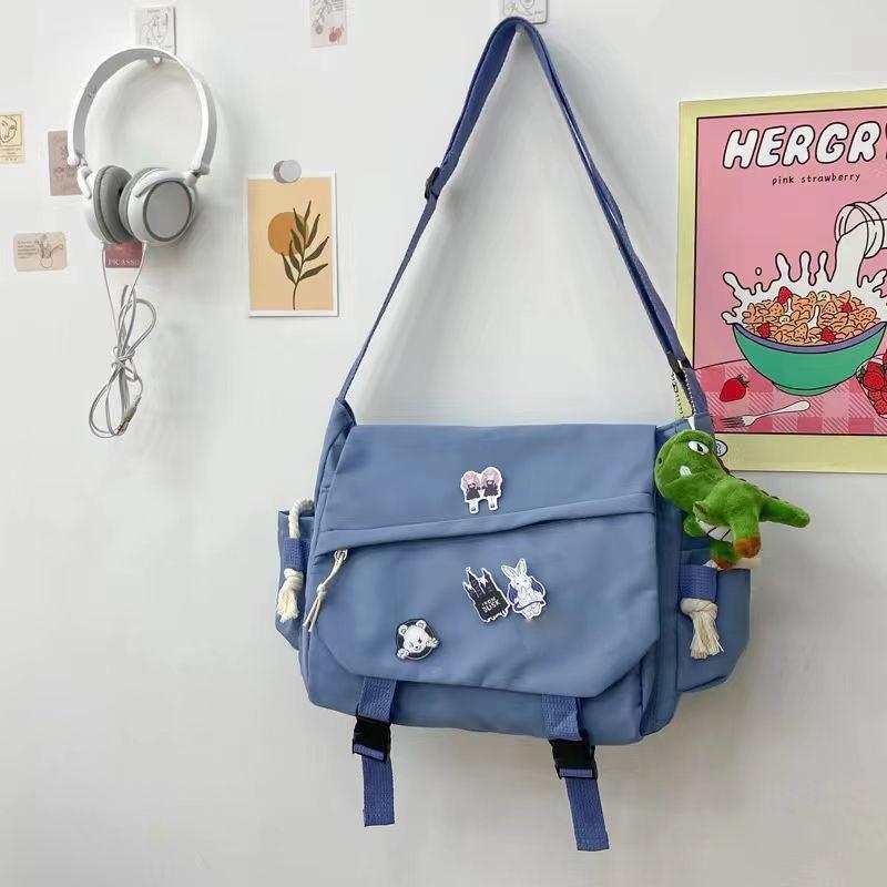 2025 Trendy Unisex Workwear Shoulder & Crossbody Bag - Fashionable Messenger Style for Campus & Going Out