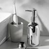 Electroplated Shampoo Bottle Press Type Empty Pump Jar Easy To Press Lotion Bottle  Washroom