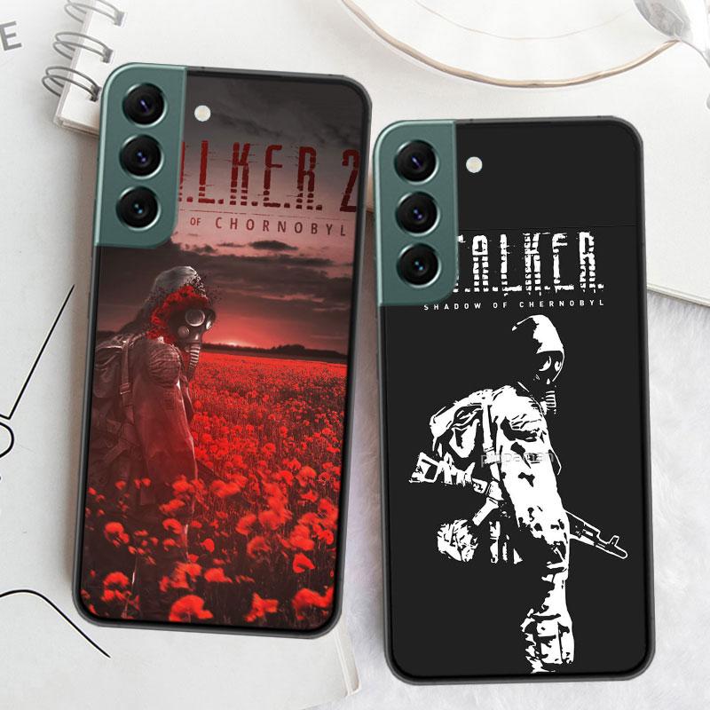 Hra Stalker Obal na telefon Pro Samsung Galaxy S22 S25 Ultra S21 S10 Plus S26 Edge S20 S23 S24 FE Kryt Silikonový Měkký TPU Průhledný