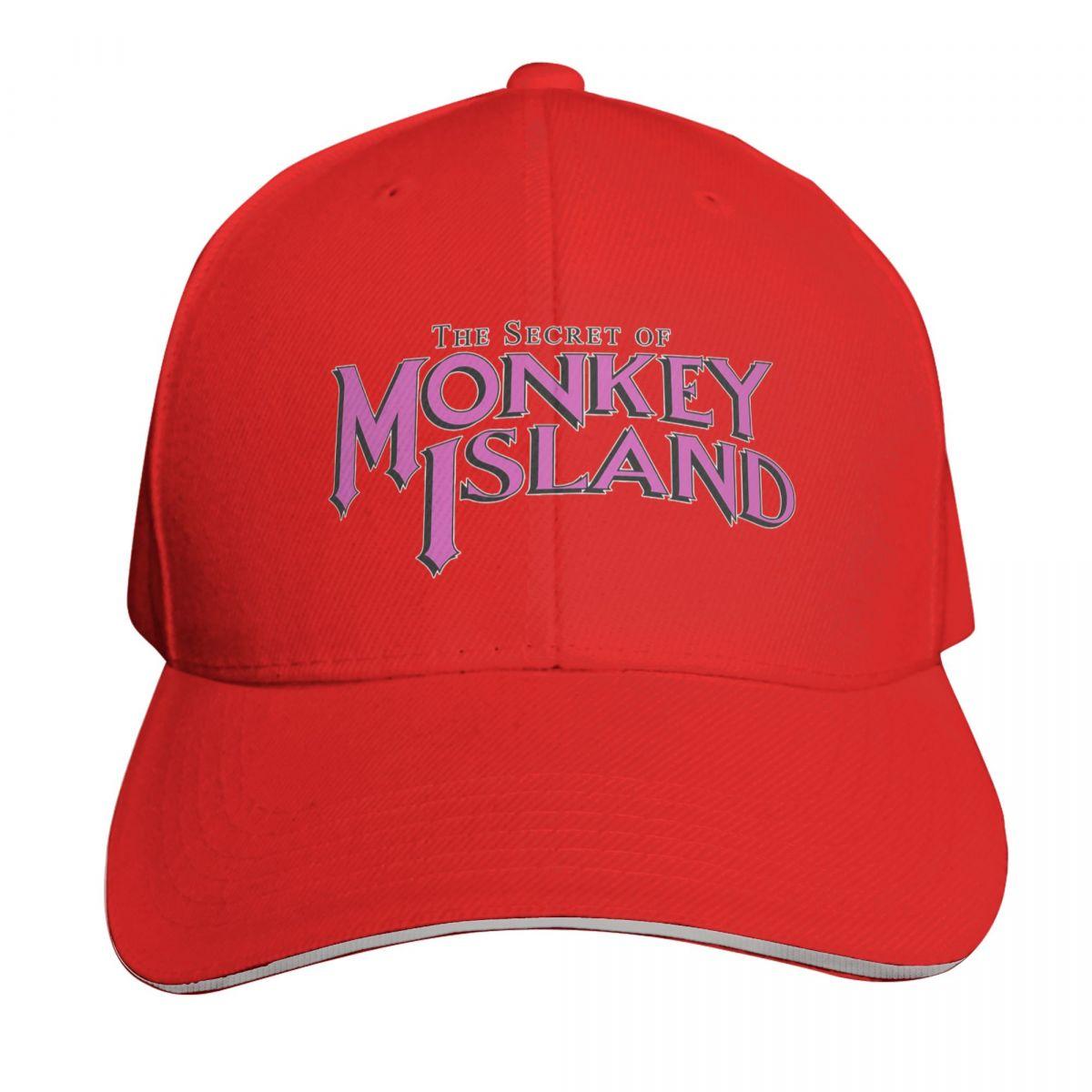 The Secret Of Monkey Island Melee Island Cap Fashion Casual Baseball Caps Adjustable Hat Hip Hop Summer Unisex Baseball Hats One Size