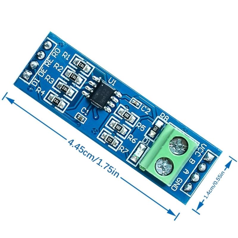 MAX485 RS485 Transceiver Module TTL To RS485 Module Transmission Development Board For Microcontroller Accessories