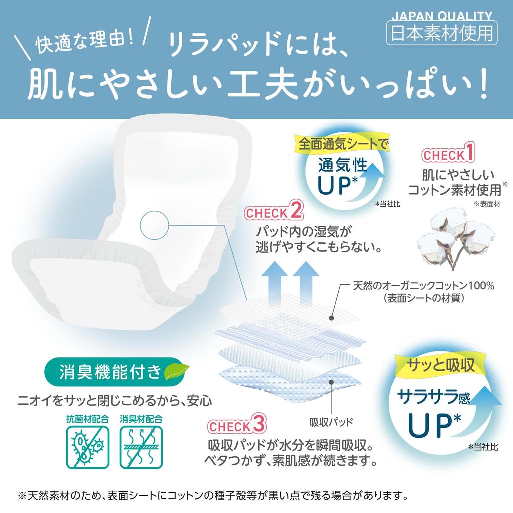 Lilapad Kalhotky Zápěstí Bezpečně Zůstává v Prevenci Absorbuje Ekvivalent Dvě Velkokapacitní Ultratenké Vložky, Plus, Vložky, 420 mm, Prodyšné, Místo, Protečení,