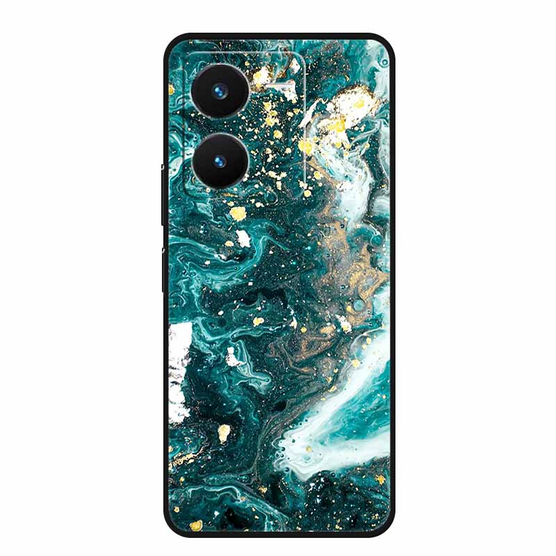 

Для Vivo IQOO Z8 5G Чохол Тварини М який ТПУ Силіконовий Задня Кришка Телефона для Vivo IQOO Z8X V2314A V2312A Ударостійкий Вовк Крутий Coque For Vivo IQOO Z8X