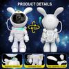 Raum Kaninchen Galaxy Star Nebula Projektor Nachtlicht LED Astronaut Porjector Lampe Für Schlafzimmer Home Dekoration Kinder Geschenke