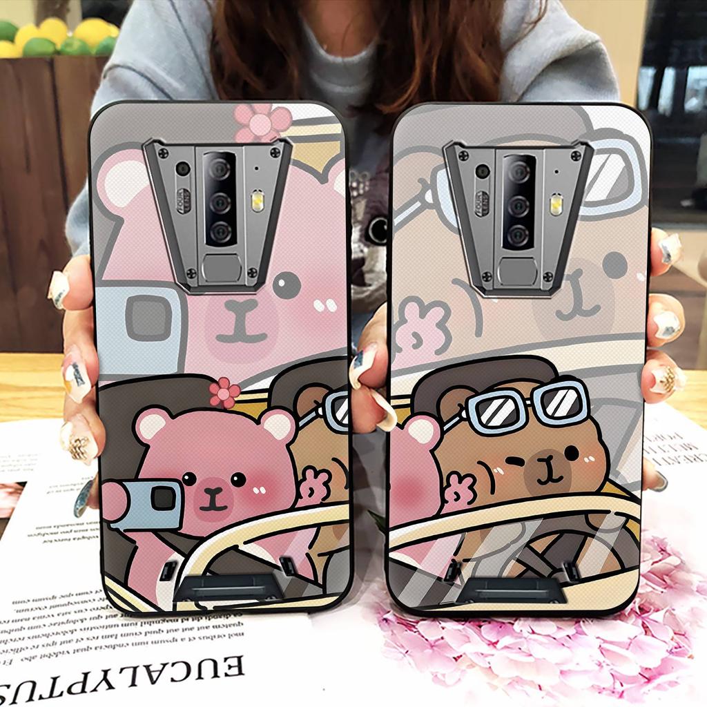 Back Cover Graffiti Phone Case For Blackview BV6900 Soft Case Anti-dust Silicone Full Wrap Shockproof Anti-knock Cute