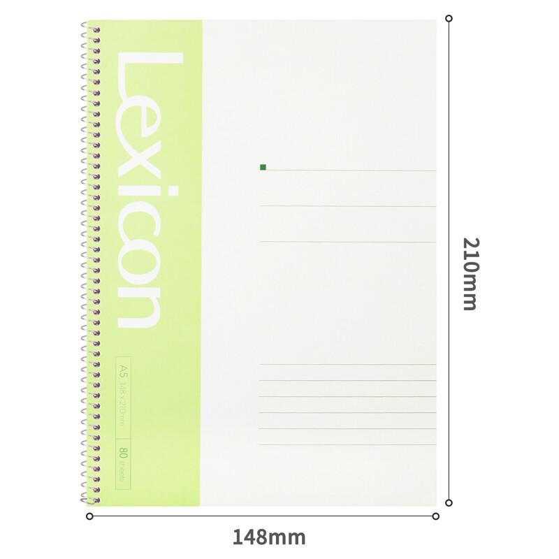 Deli Spiral Bound Softcover Notebooks 6-Pack