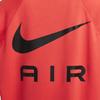 Nike Air Solid Color Crew Neck Fleece Lined Casual Loose Fit Sweatshirt Men's Light Red FB7204-696