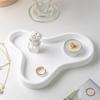 Blunt Triangle Tray Clay Silicone Molds Jewelry Display Plate Concrete Gypsum Plaster Mold Table Storage Orgainzer Resin Mould