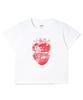 Casual Strawberry Baby Tee In White X-girl S/S