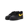 Nike Air Force 1 Low Top Skateboard Shoes Unisex Black Gold CW2288-111(Team500-QD)