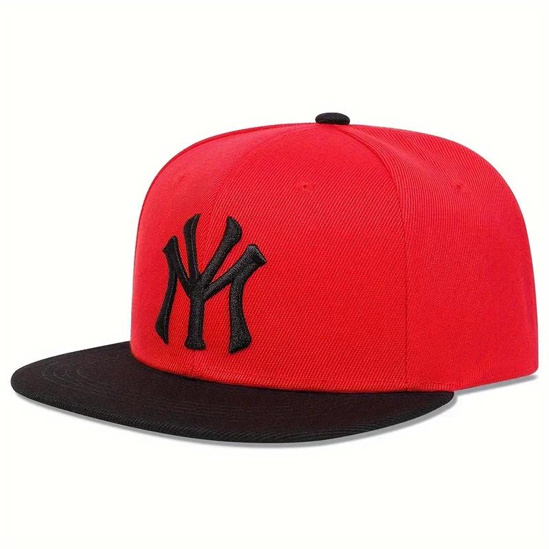 Damen Briefdruck Stickerei Hip-Hop Hüte Frühling Herbst Outdoor Nutzung Verstellbar Lässig Baseballkappen Trucker Caps Sonnenschutzhut Für Männer Und