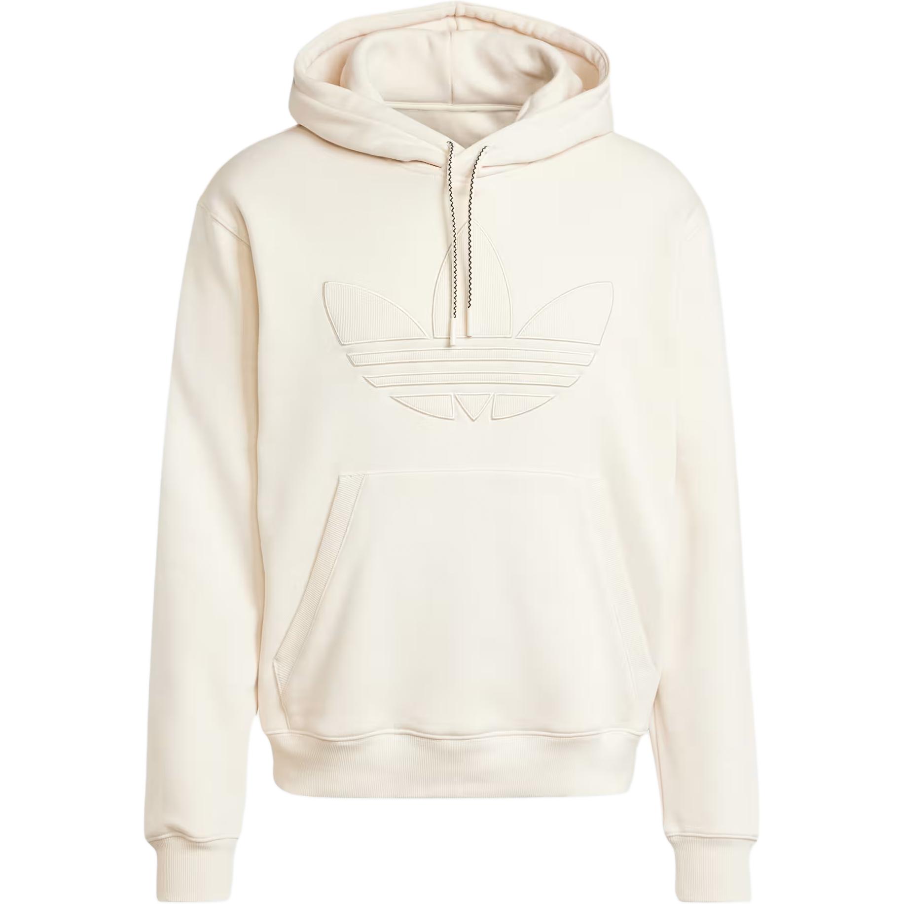 adidas Originals Unisex 70s Fleece Hoodie Wonder White JN5969 M