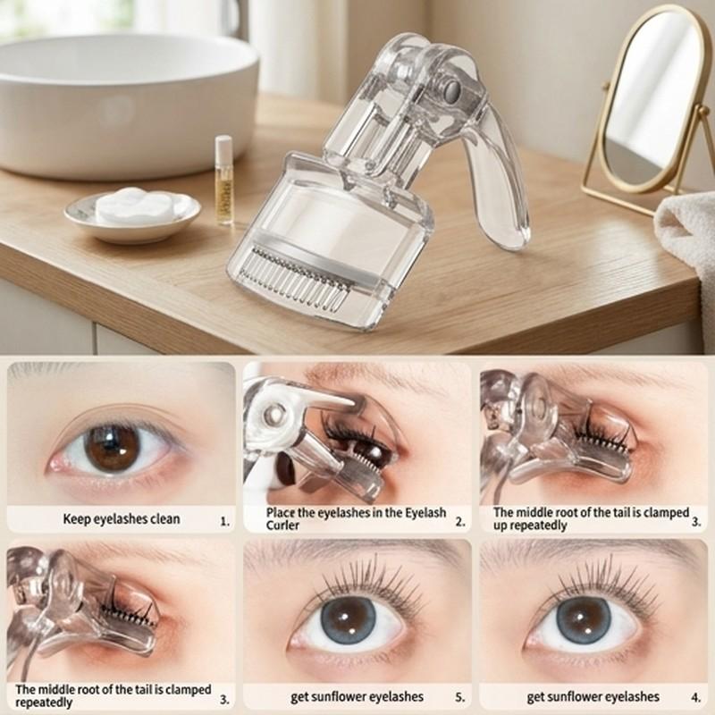 Long-Lasting Eyelash Curler Professional Curling Tool Eye Makeup Tool Student Affordable Gift