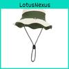 Summer Fisherman Hat With Wide Brim And Breathable Polyester For Outdoor Fishing And Hiking