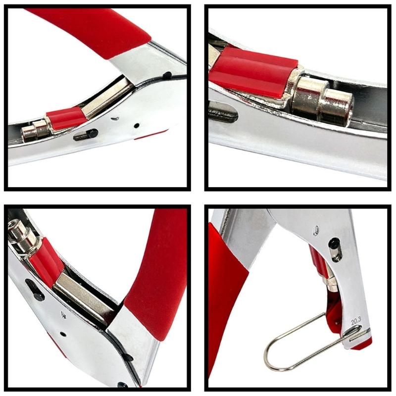 Precisions RG59 Coaxials Cable Installation Crimper Tool ABS Construction Professional Use