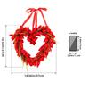 2024 Valentine'S Day Decorative Pendant Tulip Love Wreath Qixi Festival Decorative Proposal Scene Arrangement Props