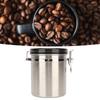 1.2L / 1.5L / 1.8L Coffee Bean Storage Container Airtight Coffee Container  For Cereal Storage