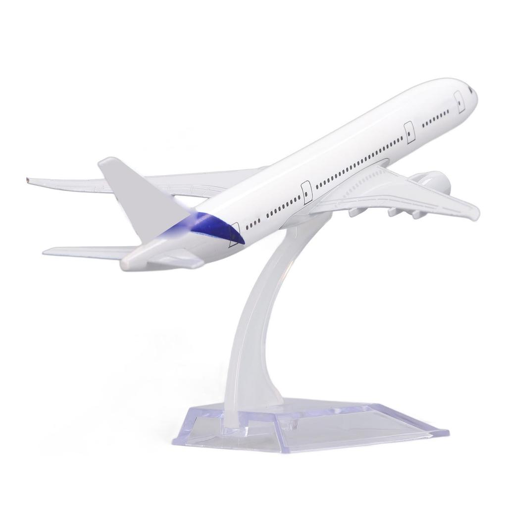 787 Airplane Model Alloy Home Decoration Precise Details Simulated Aircraft Plane Model with Base