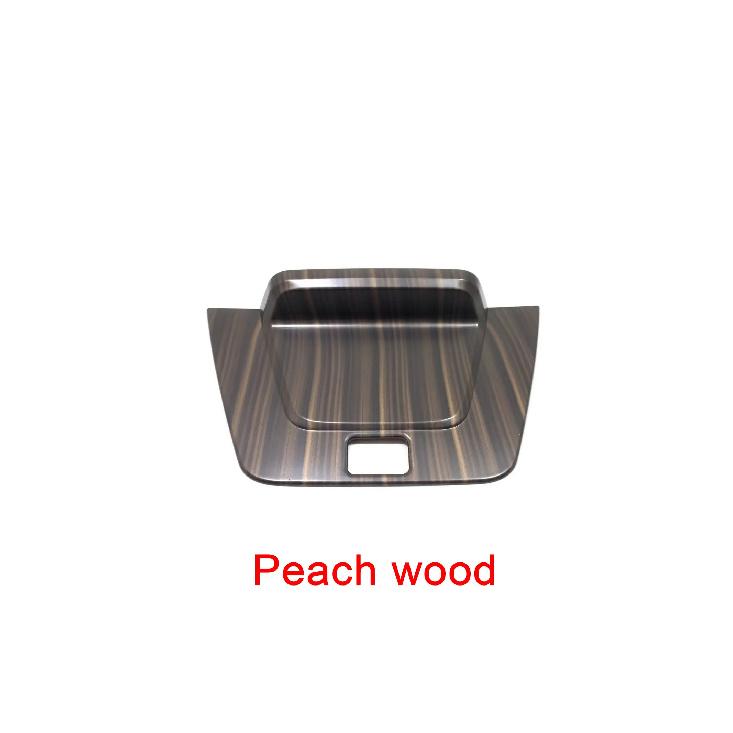 Car Styling ABS Plastic Center Console Navigation Frame Rear Trim Cover For Honda CRV CR-V 2024 Auto Interior Accessories
