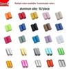 Colorful Aluminum Capsule Buckles for No-Tie Shoelaces