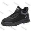 Men's Boots Sneakers 2025 Spring Autumn New Platform British Casual Shoes Outdoor Boots Lace Up Anti Slip Ankle Boots Zapatos