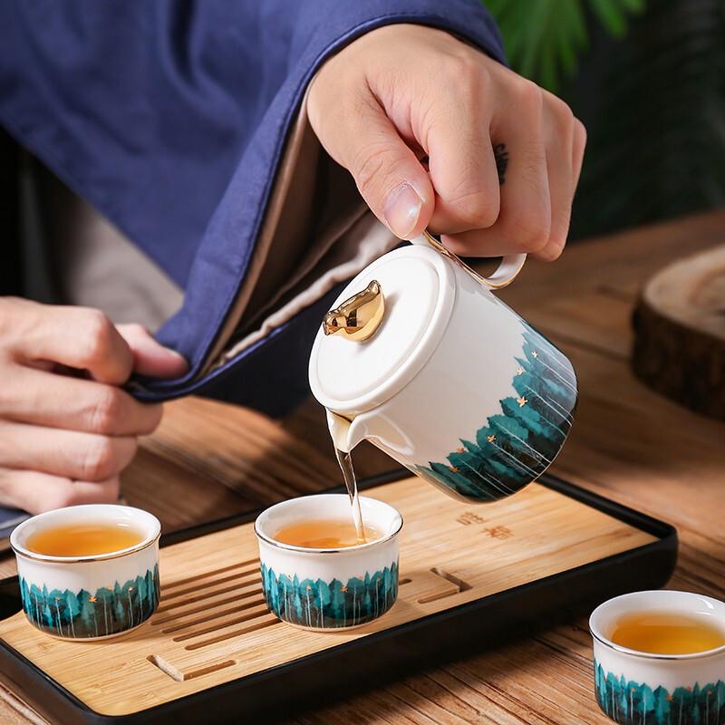 

Weidu Water Delight Ceramic Tea Set