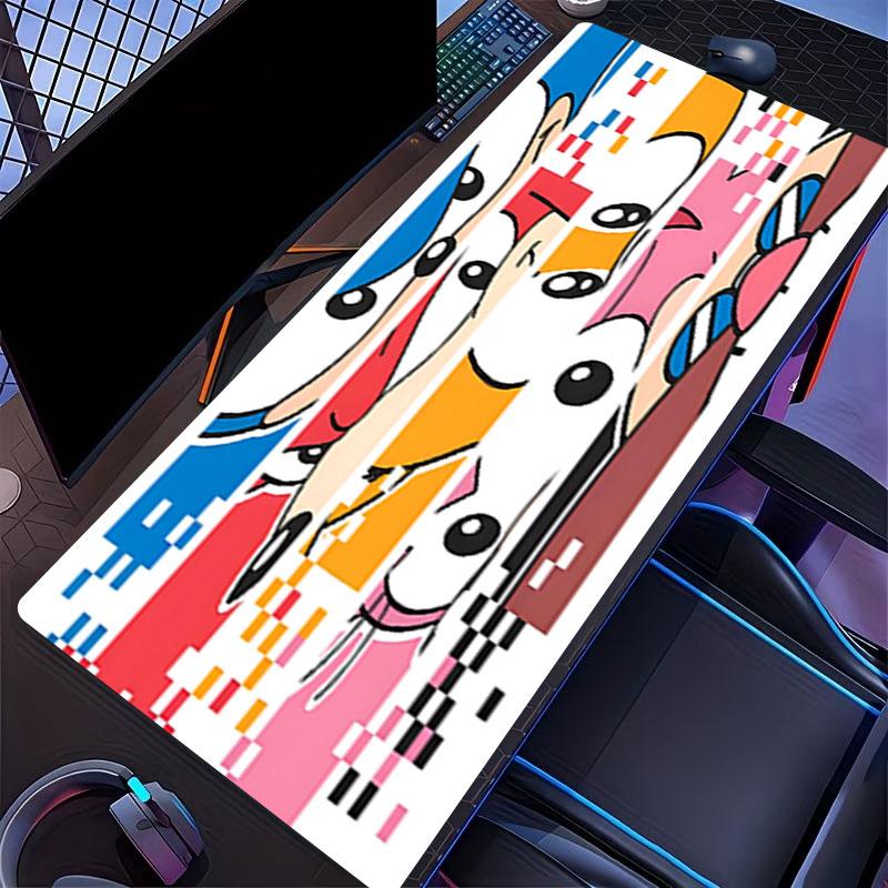 Sonic Print Mouse Pad, for Keyboard Pad Laptop PC Mat for Office Home Use, Desk Decor, Perfect Birthday Gift for Gamers