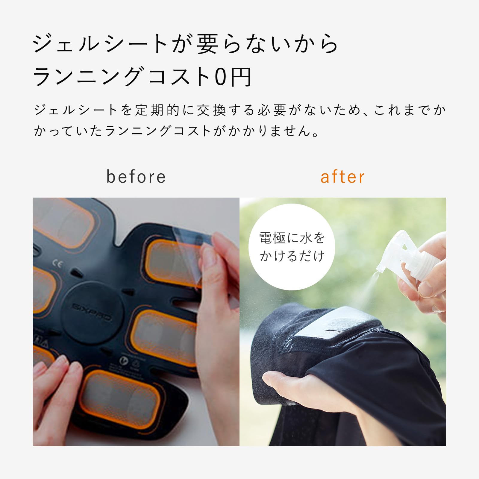 Six Pad Powersuit Core Belt Powersuit Core Belt Dedicated