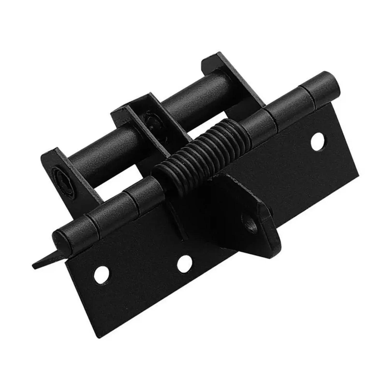 Self-closing Door Hinge Invisible  90 Degree Positioning Hinge Heavy Duty Automatic Door Closer Spring Hinges Buffer Device