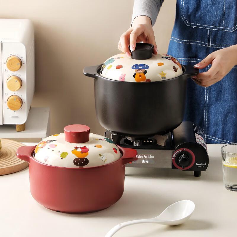 High-Temperature Ceramic Casserole Pot