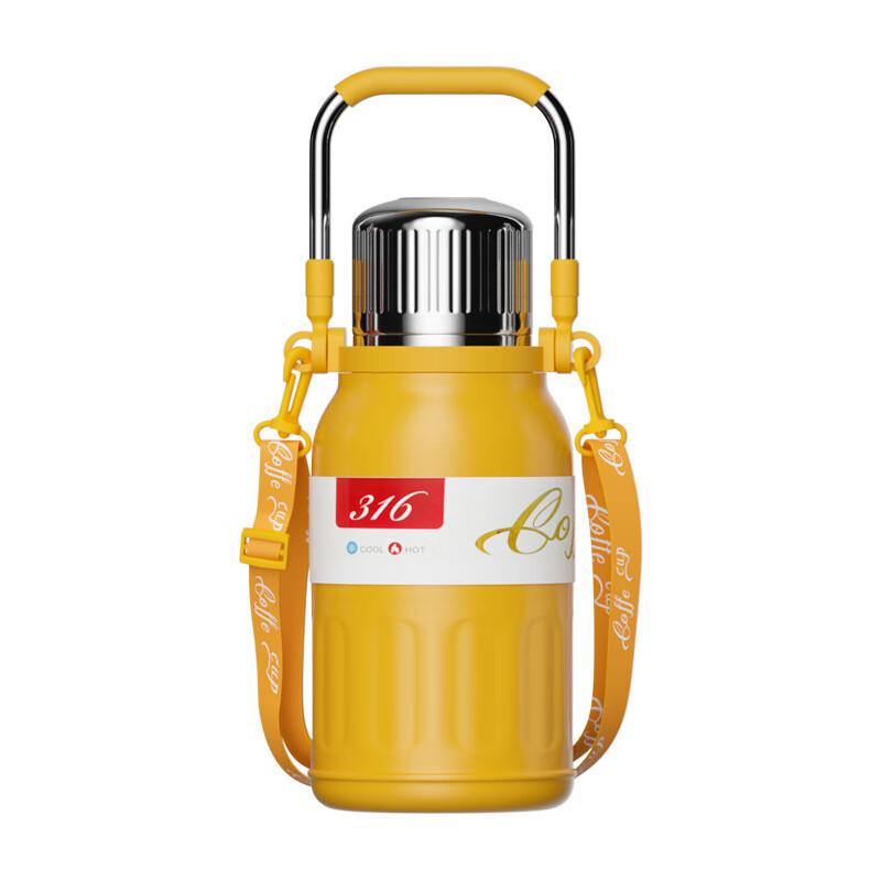 ZISIZ Large Capacity Stainless Steel Insulated Water Bottle