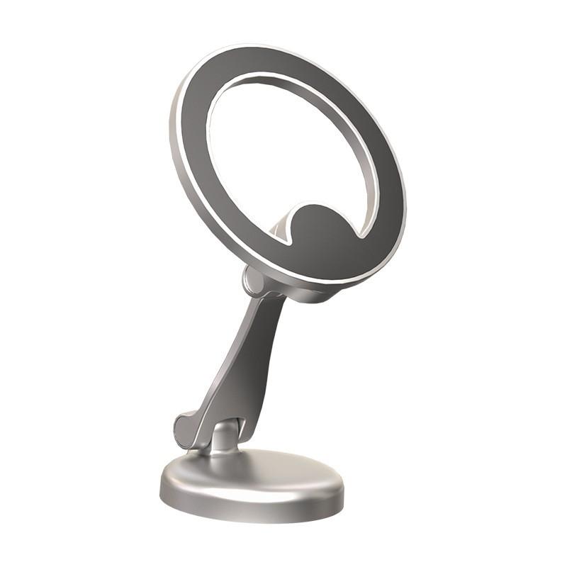 Magnetic Car Phone Holder Dashboard 360 Rotating Foldable Mount Compatible With MagSafe IPhones