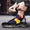 New Autumn High-end Fish Scale Atmosphere Cushion Large Size Trendy Men Casual Shoes Fashion Comfortable Breathable Zapatillas