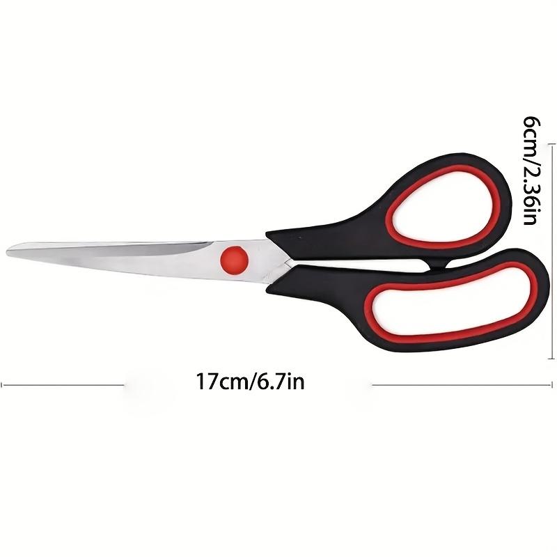 3pcs Stainless Steel Scissors Student Stationery Scissor Household Multi Functional Office Tailor Scissors Hand Cutting New