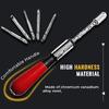 Semi Automatic Push Pull Ratchet Screwdriver Adjustment Spirals Ratchet Screwdriver Assembly With Replaceable Heads
