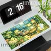 HYBXAXC Cute Frog In the Pond Mouse Pad Large Computer Office Game Table Mat XXL Rubber Nonslip Gaming Keyboard Long Desk Pads