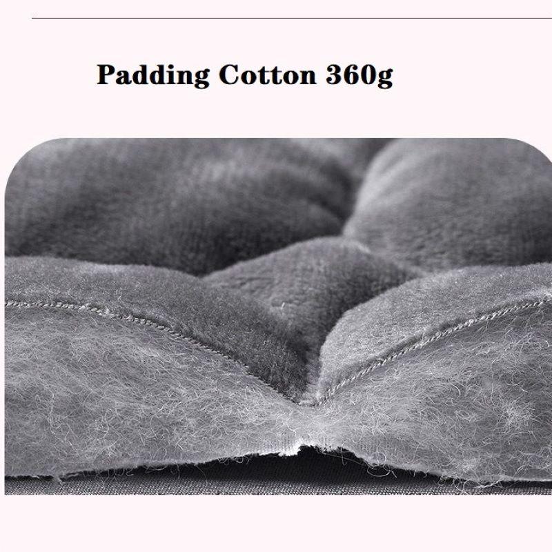 Nordic Grid Bed Headboard Cover All Inclusive Bedside Bed Head Cover Warm Soft Bed Anti-Dust Cover Thicken Head Back Protector