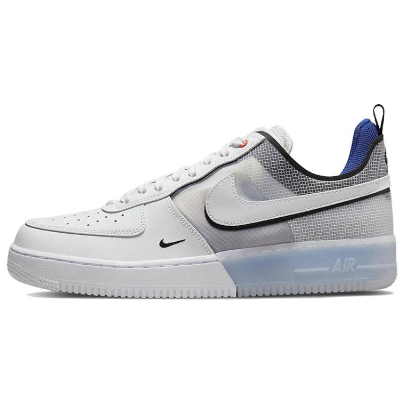 

Nike Air Force 1 React White Light Photo Blue Sneakers DH7615-101 42