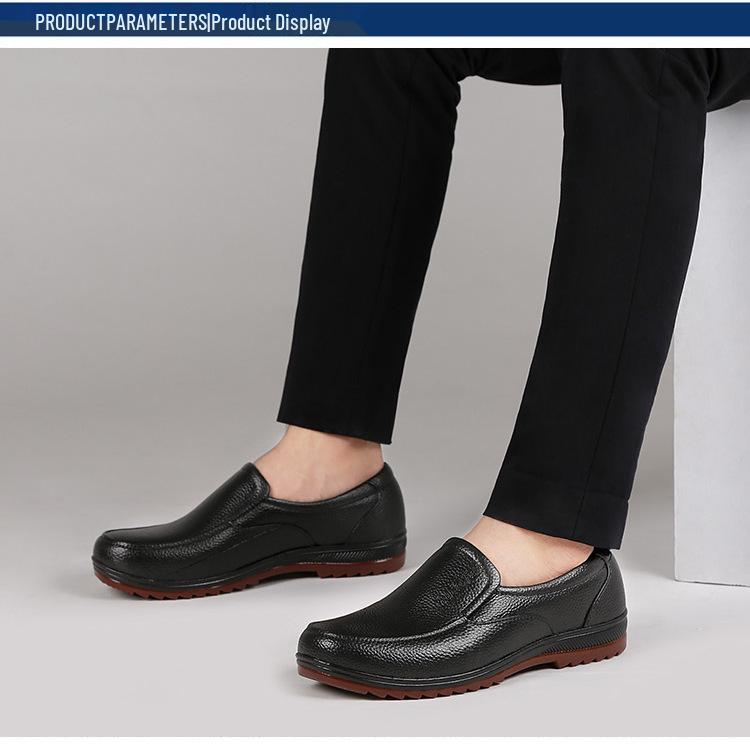 Herren Rutschfeste Wasserdichte Niedrige Regenstiefel