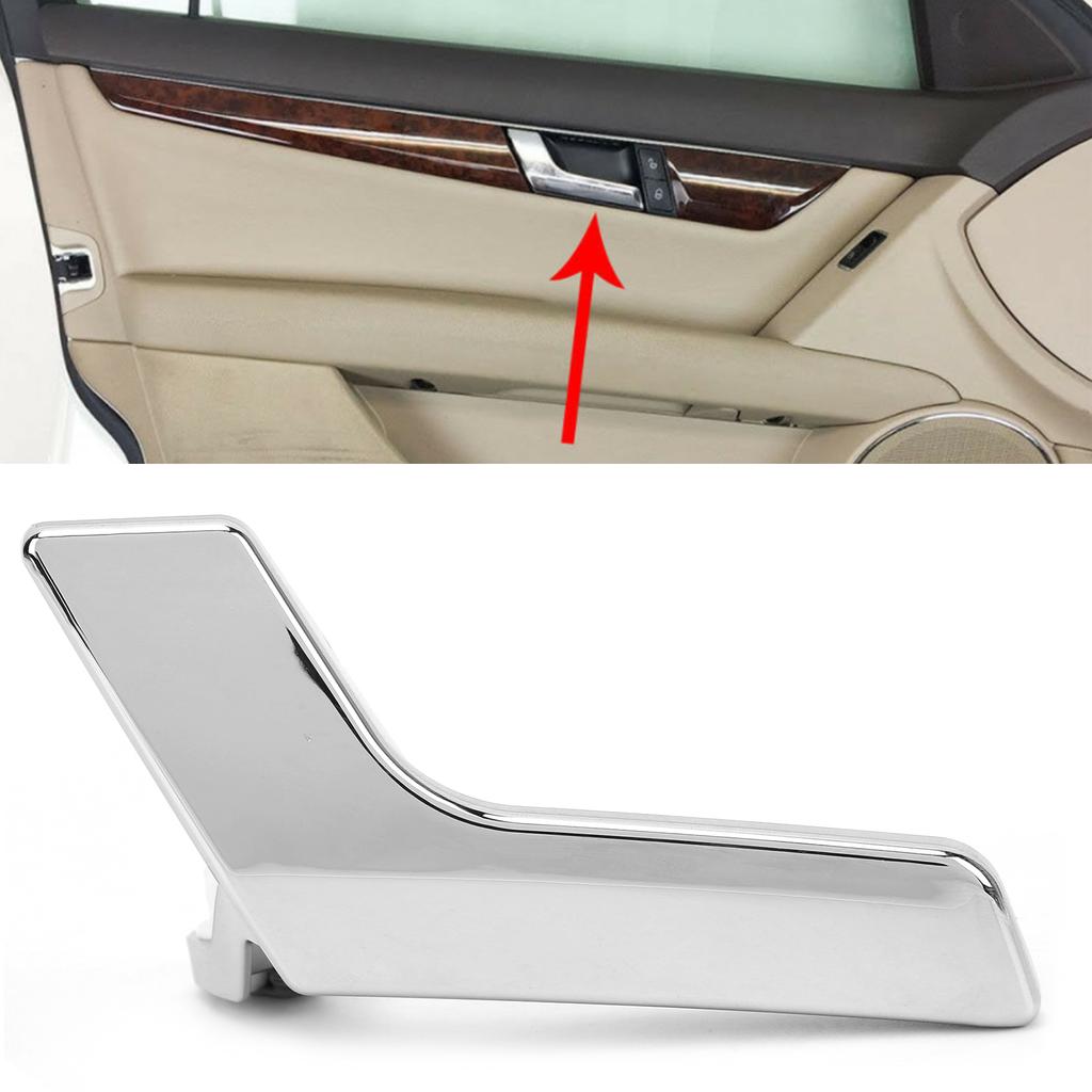 Car Interior Door Handle Left Side 2047201763 Replacement for MercedesBenz GLK300 3.0L 20102012
