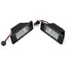1 Pair LED License Plate Light Lamp 26510-JD00A For Nissan Qashqai II 2014-2024