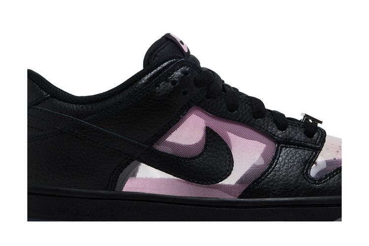 Nike Dunk Low Retro Transparent Black Pink Rise