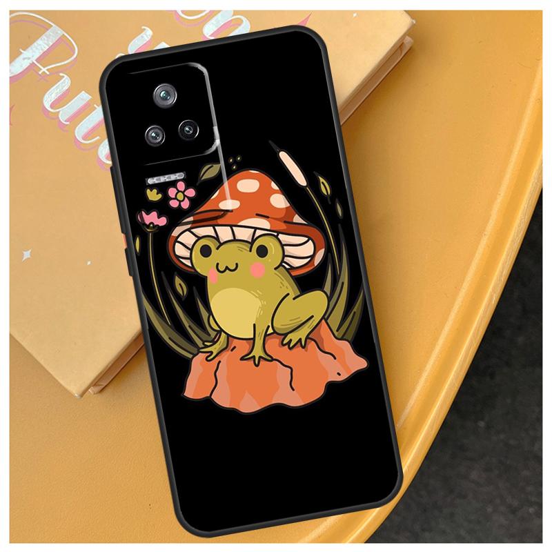 

Cottagecore Aesthetic Frog Mushroom Funda For Xiaomi 17 Pro Max 15 14 Ultra 13T 14T 15T POCO X7 Pro X5 X6 F6 F5 F7 F8 Ultra Case Xiaomi 17 Pro