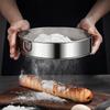 1pc 40/60 Mesh Kitchen Ultrafine Mesh Flour Sifter Professional Round Sieve Stainless Steel Sugar Sieve Cake Baking Strainer