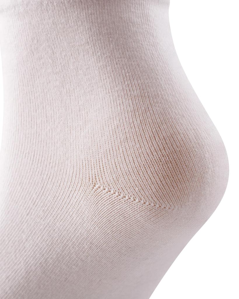 Stretch Solid Breathable Size White K-LORRA Women's Shape-Keeping Socks, Cuff, Cotton, 6-Pair Set, Color, Unisex, Material, Small,