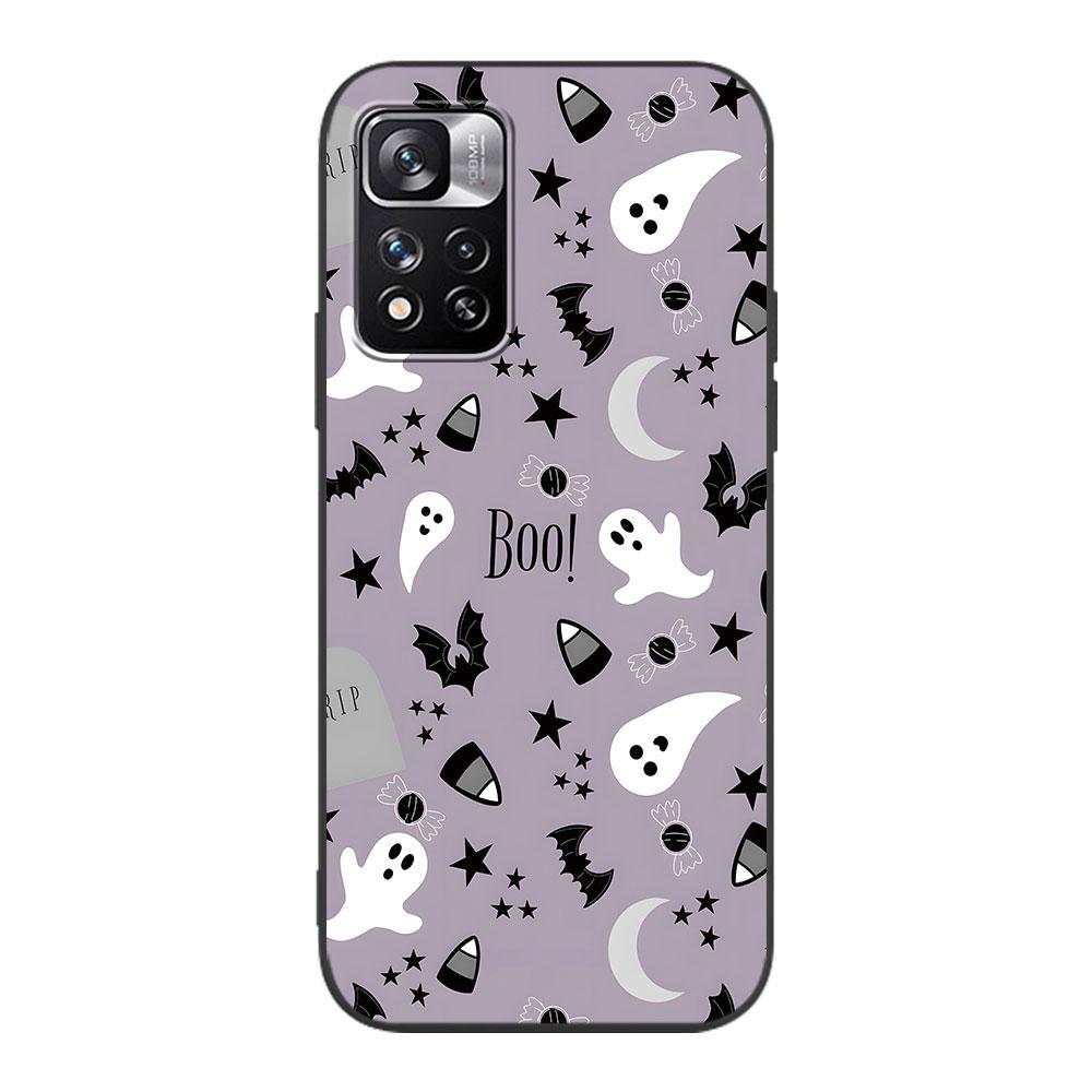 

Милый чехол Hallowmas для Xiaomi Redmi Note 11 10S 8T 10 12 Pro Plus 11T 8 9 11E 11S 5 Pro 9S 7 Мягкий черный чехол для телефона TPU Redmi Note 12 Pro